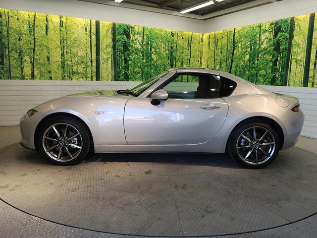 ロードスターＲＦ ＶＳ　テラコッタセレクション　テラコッタ革シート　ツートーンルーフ　純正１７ＡＷ　ＢＯＳＥ　マツダコネクト７インチナビ　クルーズコントロール　ＢＳＭ　ＬＥＤヘッドＥＴＣ　車線逸脱警報　禁煙車　１オーナー　シートヒーター（38枚目）