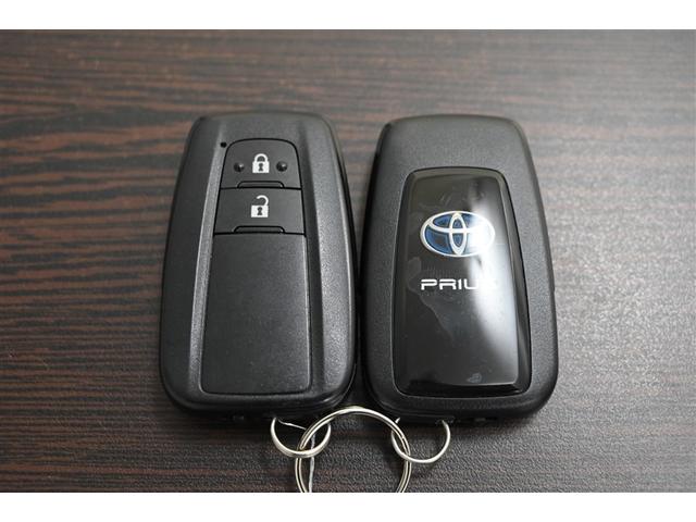 プリウス Ａ　衝突軽減ブレーキシステム　Ｂモニタ　記録簿有　ＬＥＤヘッド　クルーズコントロール　セキュリティー　スマートキー　パワーステアリング　Ｐシート　ドライブレコーダー　ＥＴＣ　アルミホイル　オートエアコン（36枚目）