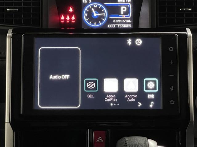 ルーミー カスタムG アイドリング 両側電動SD LEDヘット バックビューモニター 衝突回避ブレーキ TV 地デジ スマートキー クルーズコントロール 点検記録簿 ETC ドライブレコーダー オートエアコン ABS PW(12枚目)