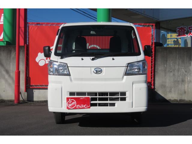 ハイゼットトラック 多目的ダンプ 5速MT/4WD/スマートアシスト/スーパーデフロック/エアコン/パワステ/純正アルミ/衝突被害軽減システム/アイドリングストップ/クリアランスソナー/リア4枚リーフスプリング(4枚目)