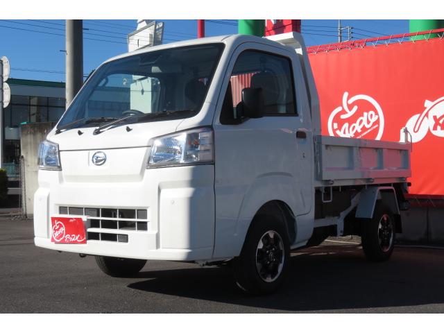 ハイゼットトラック 多目的ダンプ 5速MT/4WD/スマートアシスト/スーパーデフロック/エアコン/パワステ/純正アルミ/衝突被害軽減システム/アイドリングストップ/クリアランスソナー/リア4枚リーフスプリング(5枚目)