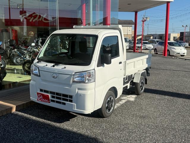 ハイゼットトラック 多目的ダンプ 5速MT/4WD/スマートアシスト/スーパーデフロック/エアコン/パワステ/純正アルミ/衝突被害軽減システム/アイドリングストップ/クリアランスソナー/リア4枚リーフスプリング(28枚目)