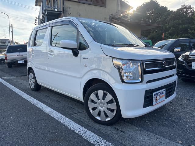 ワゴンR ハイブリッドFX セーフティパッケージ装着車 ドライブレコーダー バックカメラ レーンアシスト 衝突被害軽減システム スマートキー アイドリングストップ 電動格納ミラー シートヒーター ベンチシート CVT 盗難防止システム ABS ESC CD(12枚目)