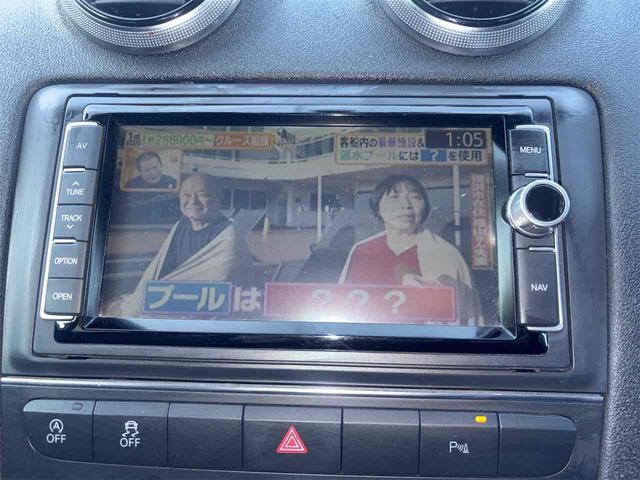 Ａ３ スポーツバック１．４ＴＦＳＩ　ドライブレコーダー　ＥＴＣ　バックカメラ　ナビ　ＴＶ　クリアランスソナー　オートクルーズコントロール　アルミホイール　ＨＩＤ　キーレスエントリー　アイドリングストップ　電動格納ミラー　ＡＴ（6枚目）