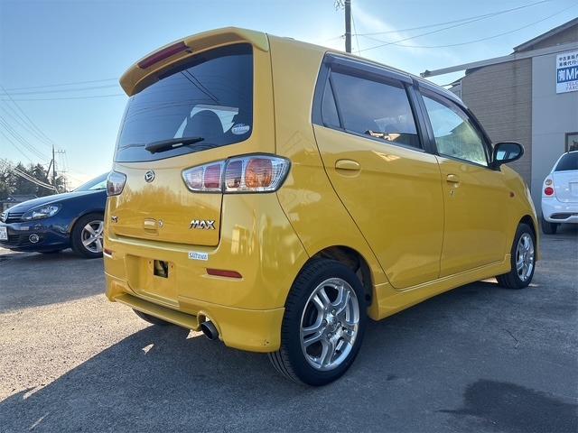 ＭＡＸ ＲＳ　Ｊ４気筒　Ｂ型エンジン　ターボ　４ＷＤ　ＡＴ　パワステ　パワーウインドウ　Ｗエアバッグ　ＡＢＳ　１４インチ外ＡＷ　キーレス（9枚目）