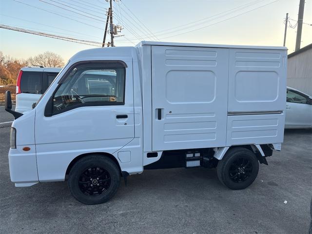 サンバートラック パネルバン　元赤帽　ＭＴ５足　４ＷＤ　塗装リフレッシュ　ＰＳ　エアコン　キーレス　ＥＴＣ（6枚目）