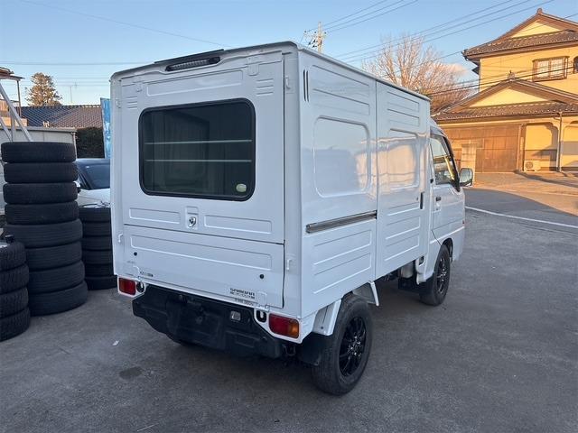 サンバートラック パネルバン　元赤帽　ＭＴ５足　４ＷＤ　塗装リフレッシュ　ＰＳ　エアコン　キーレス　ＥＴＣ（9枚目）
