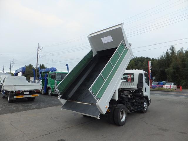 フォワード ダンプ　４トン　ダンプ　積載量３４５０ｋｇ　走行距離７．９万ｋｍ　電動コボレーン付　Ｌゲート　令和８年７月２２日まで車検あり排ガス適合車　ＮＯ・１０（6枚目）
