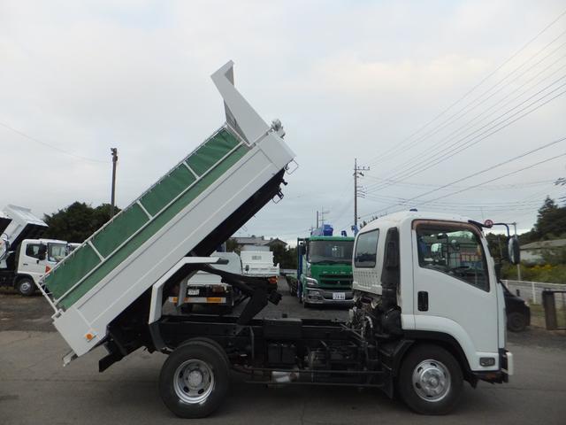 フォワード ダンプ　４トン　ダンプ　積載量３４５０ｋｇ　走行距離７．９万ｋｍ　電動コボレーン付　Ｌゲート　令和８年７月２２日まで車検あり排ガス適合車　ＮＯ・１０（7枚目）