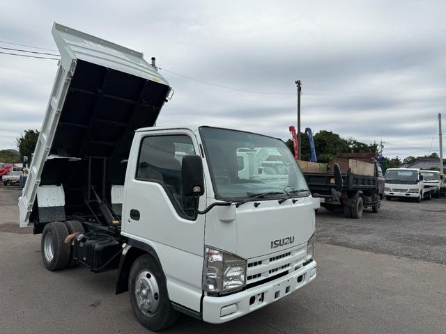 エルフトラック ダンプ　３トンダンプ　低床ダンプ　最大積載量３０００ｋｇ　電動コボレーン付　ＭＴ６　排ガス適合車　ＮＯ・１９（2枚目）