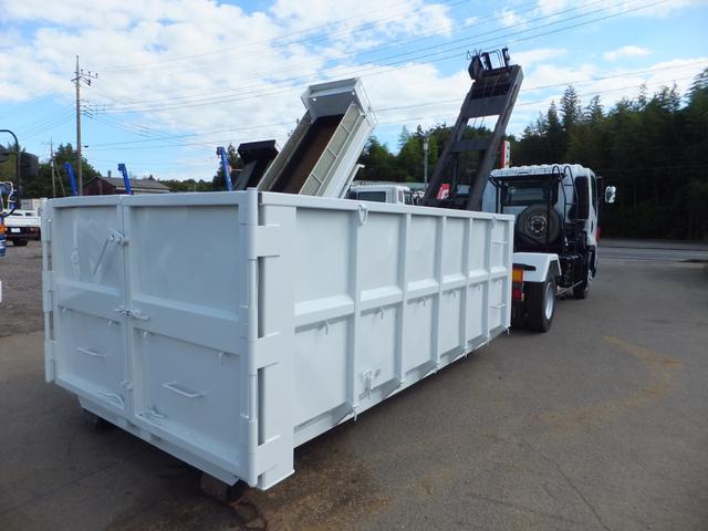 フォワード 　コンテナ専用車　脱着装置付　スライドワイヤー式　最大積載量３６５０ｋｇ　新明和　ＭＴ６　ＥＴＣ付　排ガス適合車　ＮＯ・３８（6枚目）