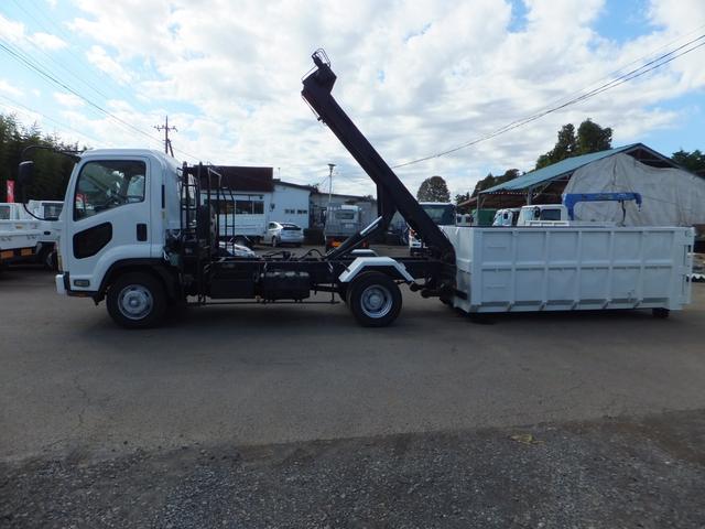 フォワード 　コンテナ専用車　脱着装置付　スライドワイヤー式　最大積載量３６５０ｋｇ　新明和　ＭＴ６　ＥＴＣ付　排ガス適合車　ＮＯ・３８（8枚目）