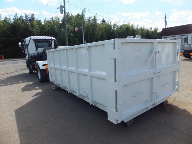 フォワード 　コンテナ専用車　脱着装置付　スライドワイヤー式　最大積載量３６５０ｋｇ　新明和　ＭＴ６　ＥＴＣ付　排ガス適合車　ＮＯ・３８（25枚目）