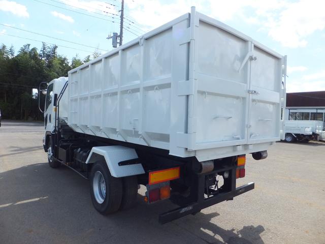 フォワード 　コンテナ専用車　脱着装置付　スライドワイヤー式　最大積載量３６５０ｋｇ　新明和　ＭＴ６　ＥＴＣ付　排ガス適合車　ＮＯ・３８（33枚目）