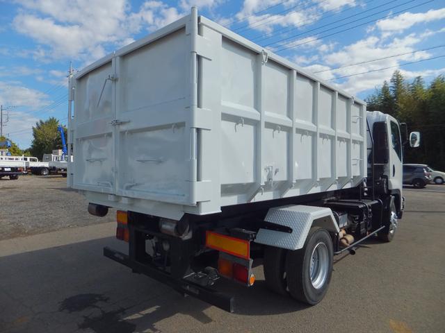 フォワード 　コンテナ専用車　脱着装置付　スライドワイヤー式　最大積載量３６５０ｋｇ　新明和　ＭＴ６　ＥＴＣ付　排ガス適合車　ＮＯ・３８（41枚目）