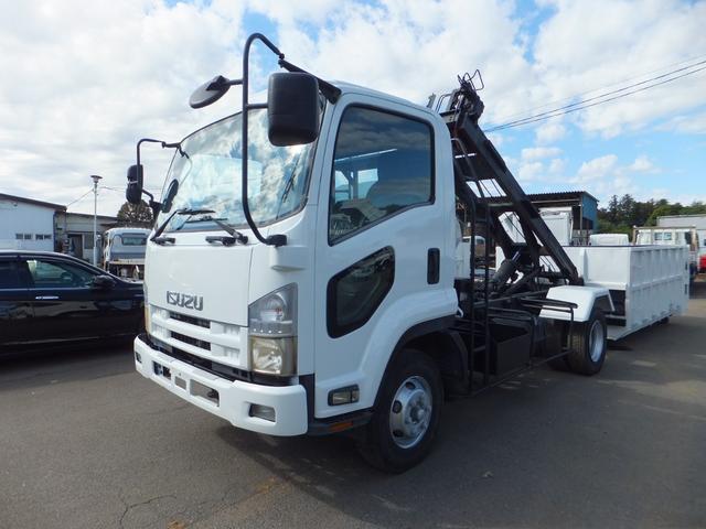 フォワード 　コンテナ専用車　脱着装置付　スライドワイヤー式　最大積載量３６５０ｋｇ　新明和　ＭＴ６　ＥＴＣ付　排ガス適合車　ＮＯ・３８（44枚目）