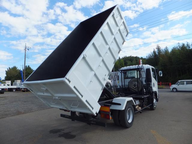 フォワード 　コンテナ専用車　脱着装置付　スライドワイヤー式　最大積載量３６５０ｋｇ　新明和　ＭＴ６　ＥＴＣ付　排ガス適合車　ＮＯ・３８（45枚目）