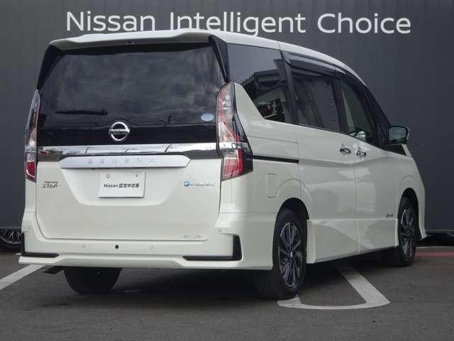セレナ １．２　ｅ－ＰＯＷＥＲ　ハイウェイスター　Ｖ　３６０°カメラ　エマジェンシーブレーキ　スマキー　バックカメラ　ＬＥＤ　レーンアシスト　ＥＴＣ　イモビ　サイドカーテンエアバック　フルオートエアコン　アルミホイール　エアバック　メモリーナビ　ナビＴＶ（2枚目）
