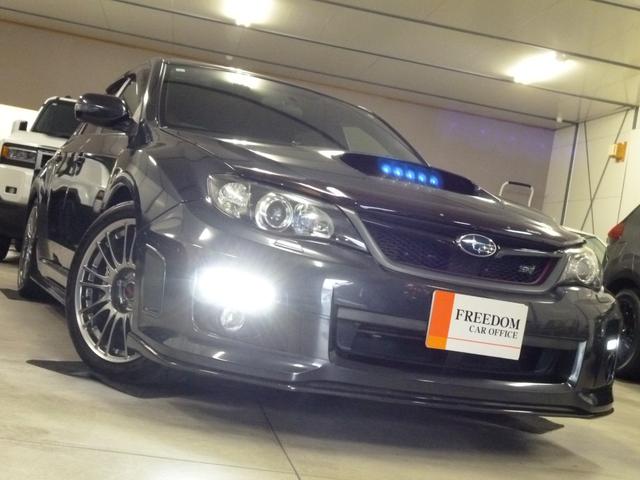インプレッサ WRX STI Aライン STI4本出し パドルシフト付5AT プッシュスタート/スマートキー2本 パワー機能付オレンジレザーシート チルト/スライド機能付サンルーフ フルセグTV 走行中視聴 純正18インチアルミ カーボンパーツ(32枚目)