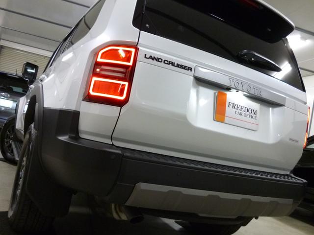 ランドクルーザー250 VX ベンチレーション機能付きブラック本革 チルト&スライドサンルーフ ブラックルーフレール 純正フロアマット バイザー ETC2.0 フルセグTV レーダークルーズコントロール 24時間屋内保管(41枚目)