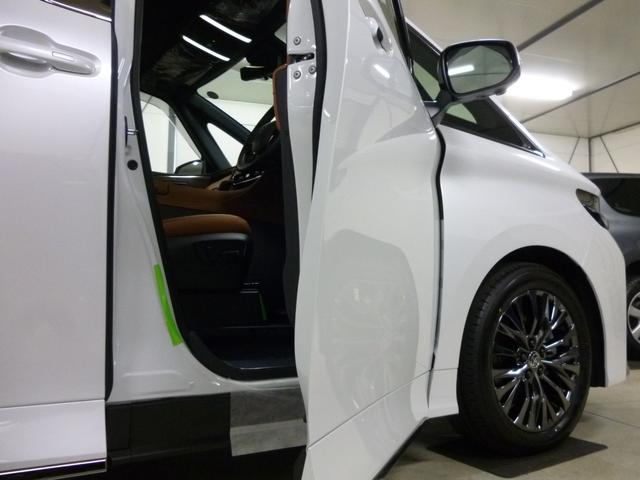 ヴェルファイア Ｚ　プレミア　２．４ターボ　パドルシフト付８速ＡＴ　Ｚプレミア　ＪＢＬ１５スピーカー＋メーカー１４インチフリップダウンモニター　左右ユニバーサルステップ　サンセットブラウンプレミアムナッパ本革　寒冷地仕様　ＥＴＣ２．０　ロイヤルタイプ純正フロアマット（40枚目）