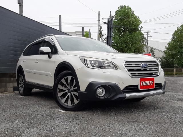 レガシィアウトバック リミテッド　４ＷＤ　サンルーフ　純正ナビ　本革席　電動Ｒドア　ルーフレール　電動シート　シートヒーター付　追従式クルコン　Ｂｌｕｅｔｏｏｔｈ　ＥＴＣ　バックカメラ　シートメモリー　Ｘ－ＭＯＤＥ　アルミペダル　トノカバー（3枚目）