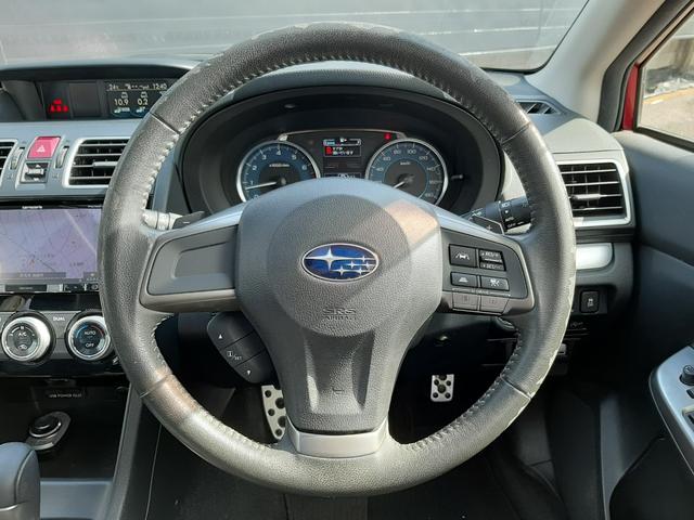 インプレッサスポーツ ２．０ｉアイサイト　アクティブスタイル　サンルーフ　ルーフレール　本革シート　シートヒーター　電動シート　純正ＳＤナビ　バックカメラ　Ｂｌｕｅｔｏｏｔｈ　プッシュスタート（スマートキー　ＥＴＣ　パドルシフト　アダプティブクルーズコントロール（10枚目）