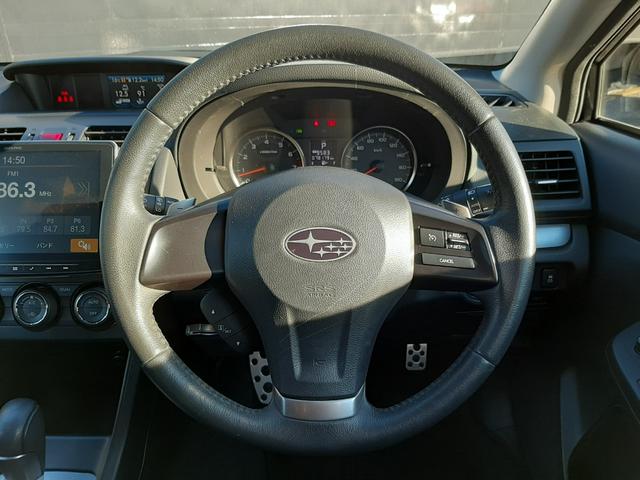 インプレッサＧ４ ２．０ｉ－Ｓ　ＳＴＩフロントリップ　電動シート　ハーフレザー　アルパインオーディオ　プッシュスタート　ＥＴＣ　Ｂｌｕｅｔｏｏｔｈ　ＨＩＤライト　フォグランプ　寒冷地仕様　メッシュグリル　横滑り防止装置　デュアルＡＣ（10枚目）