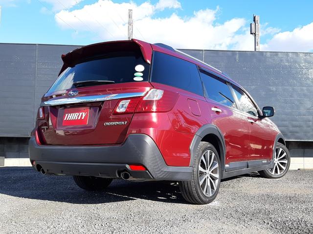 エクシーガクロスオーバー７ ２．５ｉアイサイト　４ＷＤ　カロッツェリアナビ　タンレザー調シート　電動シート　シートヒーター　ルーフレール　禁煙車　アダプティブクルーズコントロール　バックカメラ　Ｂｌｕｅｔｏｏｔｈ　ＥＴＣ　パドルシフト　スマートキー（6枚目）