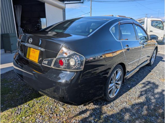 フーガ 250GT タイプS 後期型 HDDナビ テレビ プッシュスタート スマートキー 19インチアルミ タイプSエアロバンパー クリアーテール 運転席助手席パワーシート ウインカーミラー ディスチャージライト ETC(26枚目)