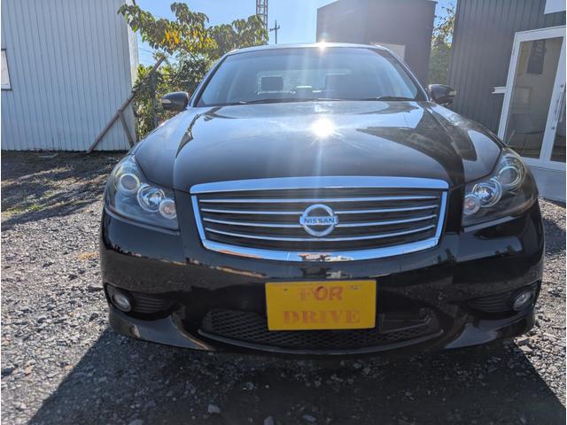 フーガ 250GT タイプS 後期型 HDDナビ テレビ プッシュスタート スマートキー 19インチアルミ タイプSエアロバンパー クリアーテール 運転席助手席パワーシート ウインカーミラー ディスチャージライト ETC(34枚目)