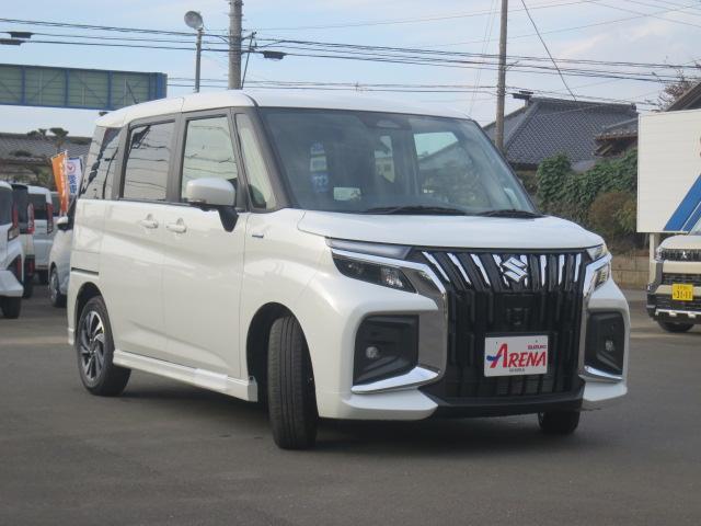 ソリオバンディット ハイブリッドＭＶ　全周囲カメラ　ナビ　ＴＶ　クリアランスソナー　オートクルーズコントロール　レーンアシスト　衝突被害軽減システム　両側電動スライドドア　オートライト　ＬＥＤヘッドランプ　スマートキー（16枚目）