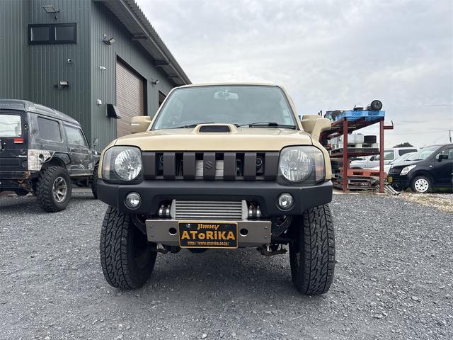 ジムニー ワイルドウインド　Ｔｈｕｌｅサイクルキャリア　デザートイーグル製パーツ　ワンオフパーツ（2枚目）
