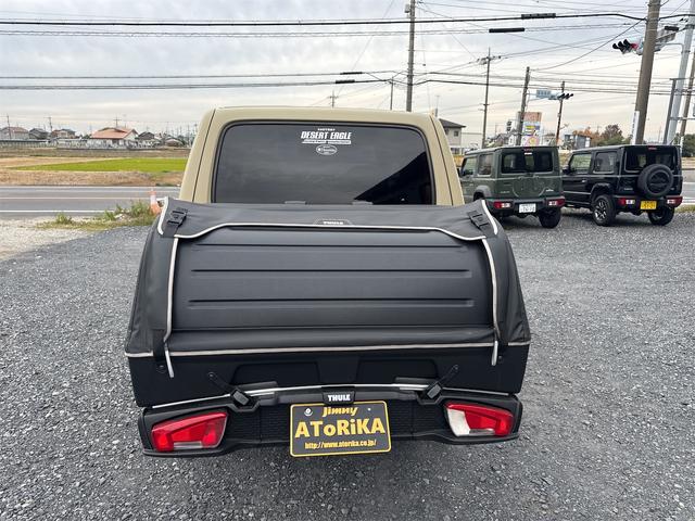 ジムニー ワイルドウインド　Ｔｈｕｌｅサイクルキャリア　デザートイーグル製パーツ　ワンオフパーツ（3枚目）