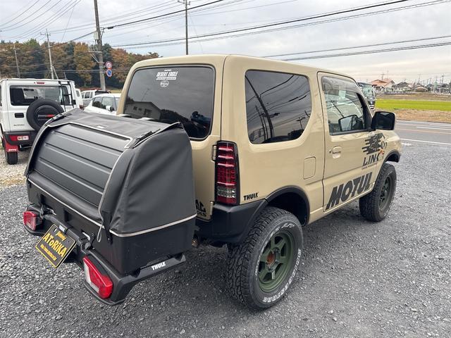 ジムニー ワイルドウインド　Ｔｈｕｌｅサイクルキャリア　デザートイーグル製パーツ　ワンオフパーツ（8枚目）