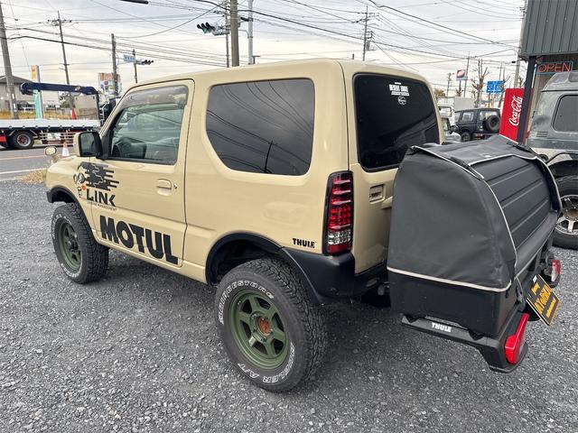 ジムニー ワイルドウインド　Ｔｈｕｌｅサイクルキャリア　デザートイーグル製パーツ　ワンオフパーツ（9枚目）