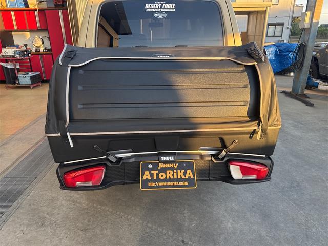 ジムニー ワイルドウインド　Ｔｈｕｌｅサイクルキャリア　デザートイーグル製パーツ　ワンオフパーツ（25枚目）