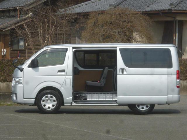 ブローニィバン ロングＧＬ　ハイエースＯＥＭ車　５ドア６人乗り　Ｐａｎａｓｏｎｉｃワイドナビ　バックカメラ　ドラレコ　ＥＴＣ　リアクーラー・ヒーター　衝突軽減装置　前後パーキングソナー　電動格納ドアミラー　キーレス　リア色ガラス（32枚目）