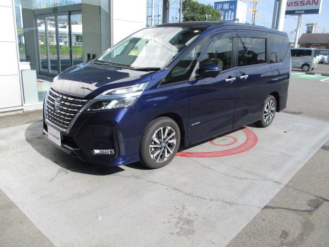 セレナ ２．０　ハイウェイスター　Ｖ　プロパイロット　１オナ　アルミ　衝突被害軽減　ＬＤＰ　エアバッグ　両側オートスライドドア　インテリジェントキー　サイドカメラ　メモリーナビ　アダプティブクルーズコントロール　アイドリングストップ　ナビＴＶ　ドラレコ（35枚目）