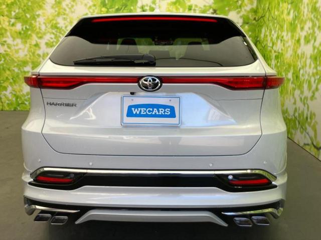 ハリアー ４ＷＤ　Ｚレザーパッケージ　パノラマルーフ／モデリスタエアロ／ＪＢＬ／保証書／純正　１２．３インチ　メモリーナビ／デジタルインナーミラー／トヨタセーフティセンス／エアーシート　前席／パノラミックビューモニター　サンルーフ　４ＷＤ（57枚目）