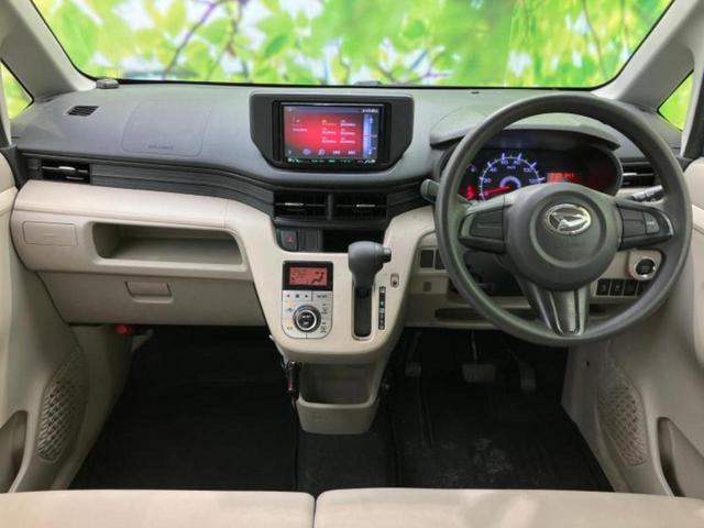 ムーヴ X SA 新品タイヤ/保証書/社外 SDナビ/衝突安全装置/ETC/EBD付ABS/横滑り防止装置/バックモニター/フルセグTV/エアバッグ 運転席/エアバッグ 助手席/アルミホイール 純正 14インチ 記録簿(4枚目)