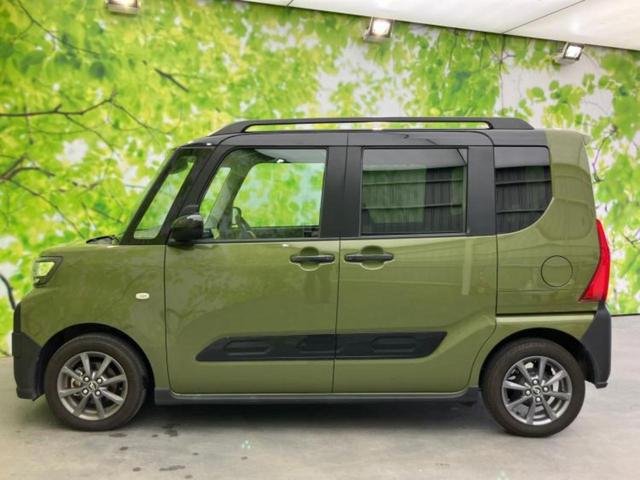 タント ファンクロス 新品タイヤ/保証書/ディスプレイオーディオ9インチ/衝突安全装置/両側電動スライドドア/シートヒーター 前席/車線逸脱防止支援システム/パーキングアシスト バックガイド 衝突被害軽減システム TV(2枚目)