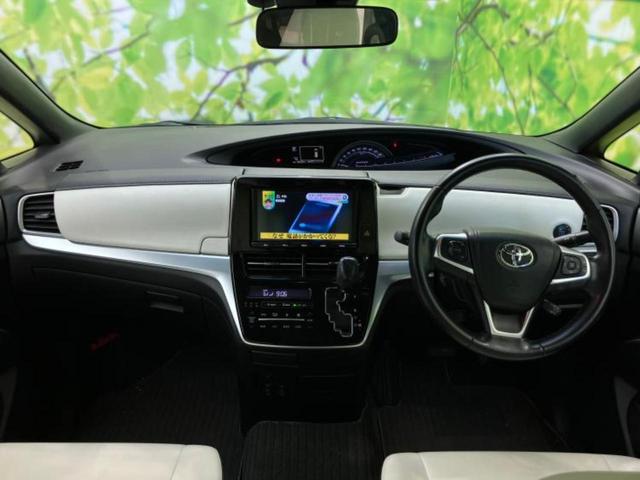 エスティマ アエラススマート　新品タイヤ／保証書／純正　９インチ　ＳＤナビ／衝突安全装置／両側電動スライドドア／シートヒーター／車線逸脱防止支援システム／シート　合皮／ヘッドランプ　ＬＥＤ／ＥＴＣ／ＥＢＤ付ＡＢＳ　バックカメラ（4枚目）