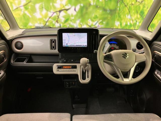 ワゴンＲスマイル ハイブリッドＸ　保証書／純正　９インチ　メモリーナビ／セーフティサポート（スズキ）／両側電動スライドドア／シートヒーター　運転席／全方位モニター／車線逸脱防止支援システム／ヘッドランプ　ＬＥＤ／ＵＳＢジャック（4枚目）