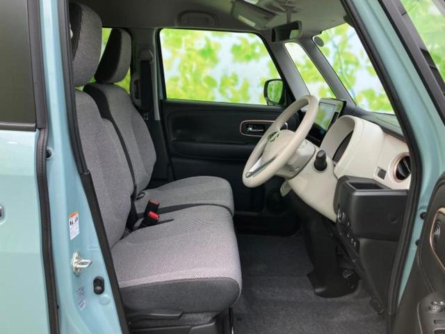 ワゴンＲスマイル ハイブリッドＸ　保証書／純正　９インチ　メモリーナビ／セーフティサポート（スズキ）／両側電動スライドドア／シートヒーター　運転席／全方位モニター／車線逸脱防止支援システム／ヘッドランプ　ＬＥＤ／ＵＳＢジャック（8枚目）