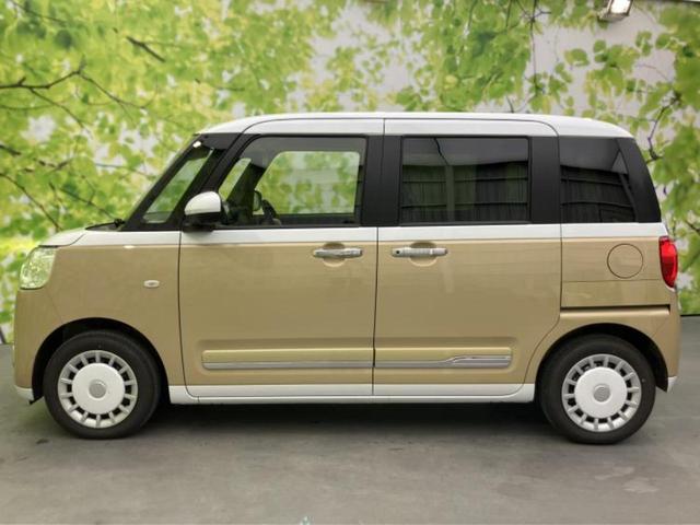 ムーヴキャンバス ストライプスＧ　保証書／社外　メモリーナビ／スマートアシスト（トヨタ・ダイハツ）／両側電動スライドドア／シートヒーター／パノラマモニター／車線逸脱防止支援システム／ヘッドランプ　ＬＥＤ／Ｂｌｕｅｔｏｏｔｈ接続（2枚目）