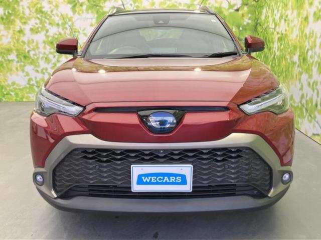 カローラクロス ハイブリッドＺ　ガラスルーフ／保証書／ディスプレイオーディオ＋ナビ／トヨタセーフティセンス／シートヒーター／パノラミックビューモニター／車線逸脱防止支援システム／シート　ハーフレザー／電動バックドア　全周囲カメラ（43枚目）