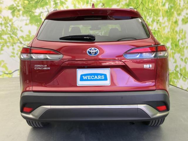 カローラクロス ハイブリッドＺ　ガラスルーフ／保証書／ディスプレイオーディオ＋ナビ／トヨタセーフティセンス／シートヒーター／パノラミックビューモニター／車線逸脱防止支援システム／シート　ハーフレザー／電動バックドア　全周囲カメラ（44枚目）