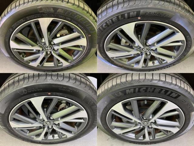 カローラクロス ハイブリッドＺ　ガラスルーフ／保証書／ディスプレイオーディオ＋ナビ／トヨタセーフティセンス／シートヒーター／パノラミックビューモニター／車線逸脱防止支援システム／シート　ハーフレザー／電動バックドア　全周囲カメラ（51枚目）