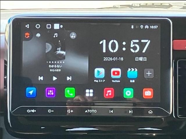スペーシアカスタム ハイブリッドＧＳ　新品タイヤ／保証書／ディスプレイオーディオ／電動スライドドア／シートヒーター　運転席／車線逸脱防止支援システム／ヘッドランプ　ＬＥＤ／Ｂｌｕｅｔｏｏｔｈ接続／ＥＢＤ付ＡＢＳ／横滑り防止装置（9枚目）